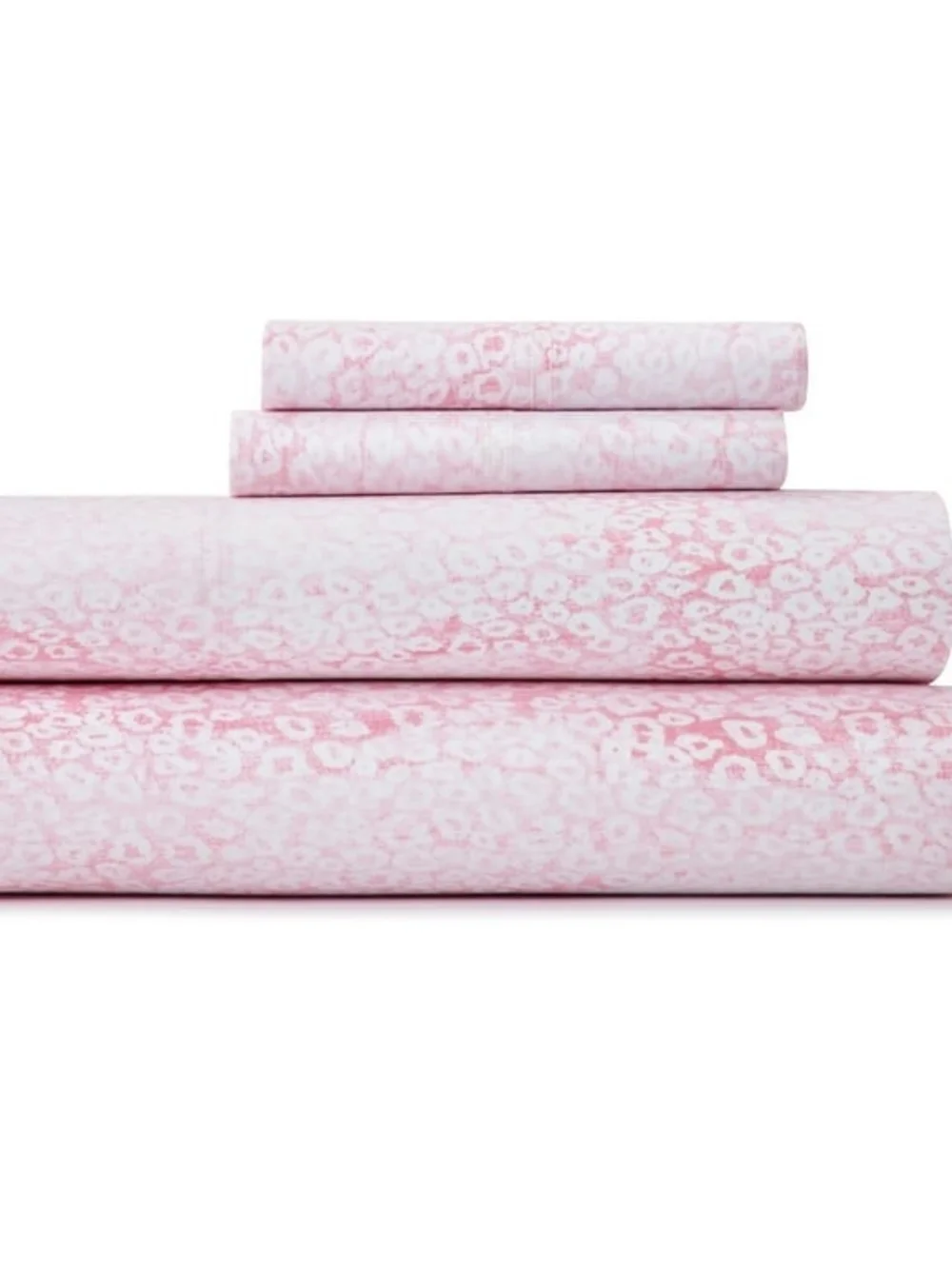 GAP Soft Blush Pink Patterned Pillowcase Set